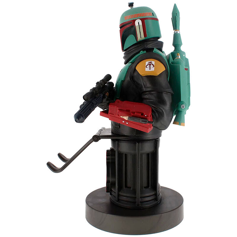 Soporte Cable Guy de Boba Fett con armadura y bláster - 5