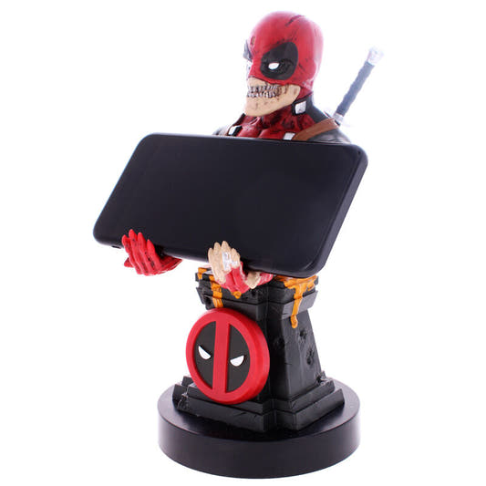 Soporte Cable Guy de Deadpool Zombie Marvel con base del emblema de Deadpool - 5