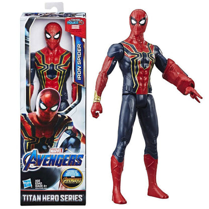 Figura Titan Hero Iron Spider de Marvel de 30 cm