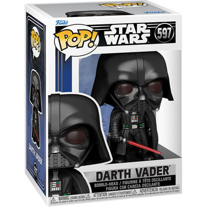 Figura Funko POP! de Darth Vader con sable láser rojo - 2
