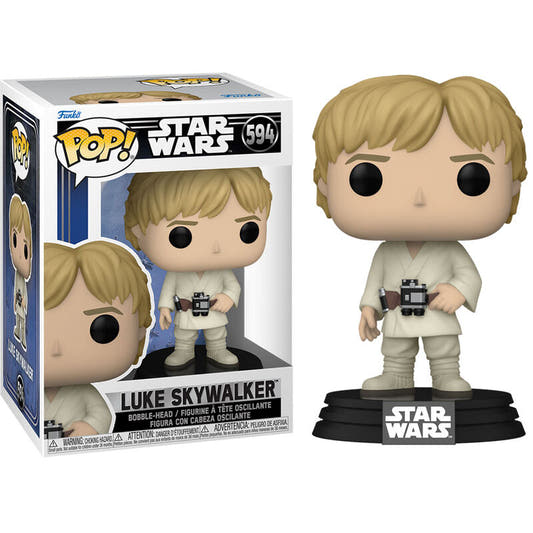 Figura Funko POP! de Luke Skywalker de Star Wars en caja con ventana - 2