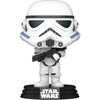 Figura Funko POP! Star Wars Stormtrooper con bláster y base negra