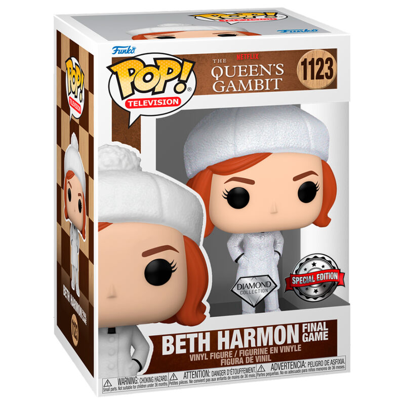 Figura Funko POP! de Beth Harmon Final Game en caja