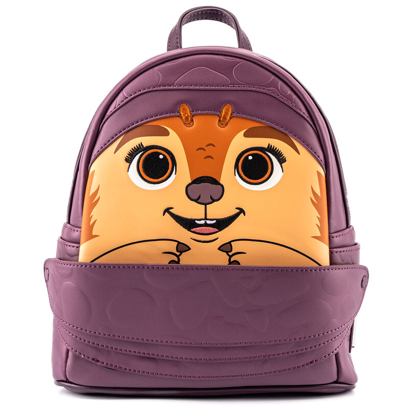 Mochila Loungefly morada de Tuk Tuk de Raya y el Último Dragón - 2