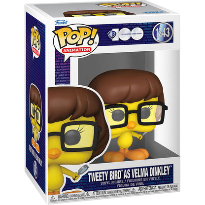 Figura Funko POP! de Tweety Bird como Velma Dinkley