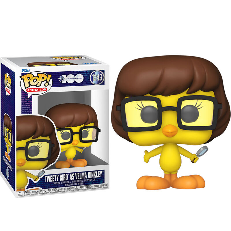 Figura Funko POP! de Tweety Bird como Velma Dinkley - 2