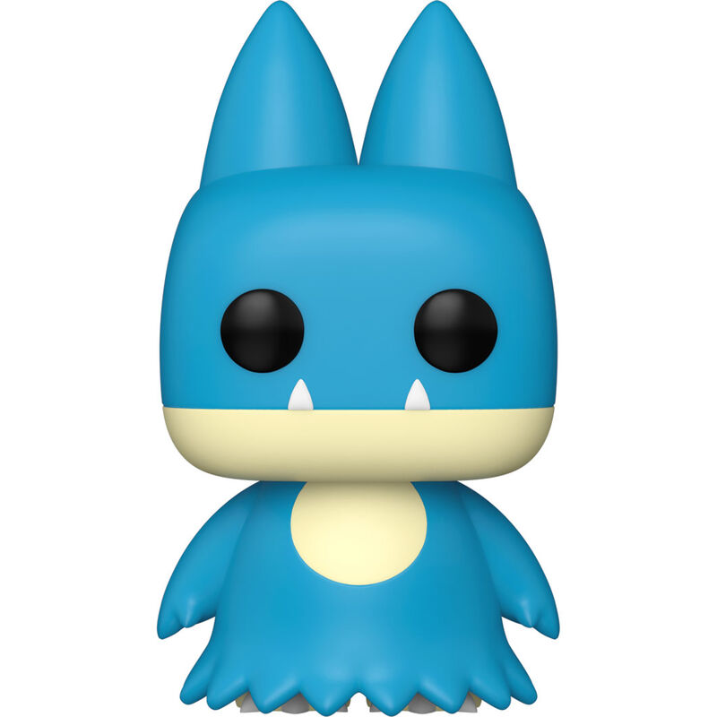 Figura Funko POP! de Munchlax en vinilo azul y crema