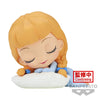 Figura Q Posket de Cinderella Disney con vestido azul y cojín blanco