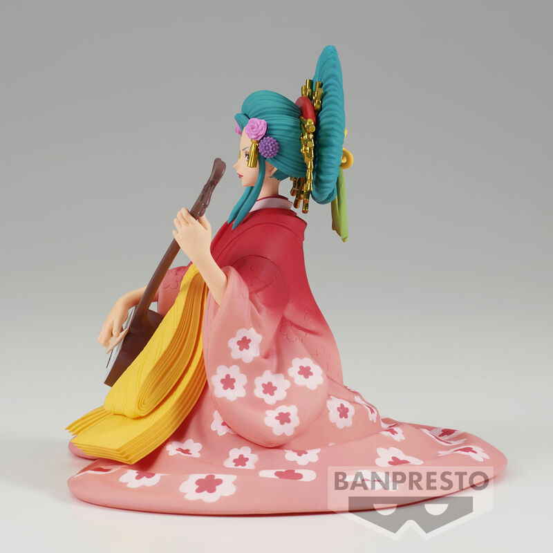 Figura de Komurasaki de One Piece con kimono e instrumento de cuerda - 2