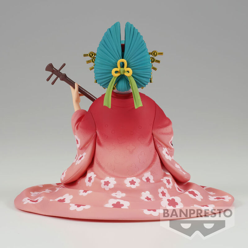 Figura de Komurasaki de One Piece con kimono e instrumento de cuerda - 3