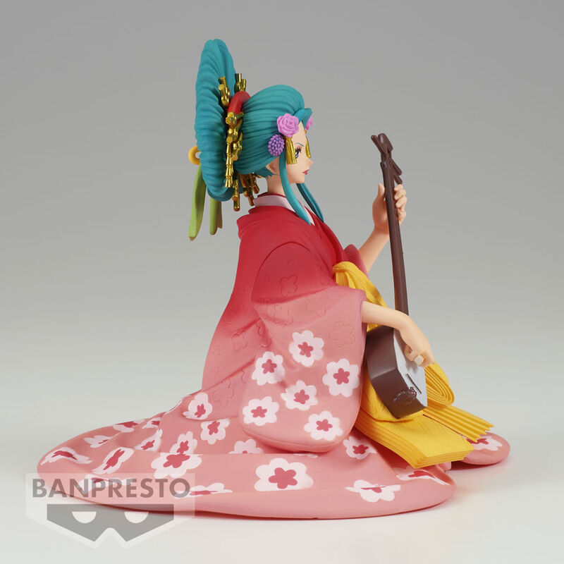 Figura de Komurasaki de One Piece con kimono e instrumento de cuerda - 4