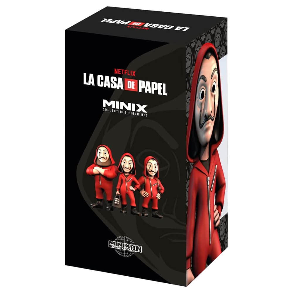 Figura MINIX de Tokio de La Casa de Papel con traje rojo - 4