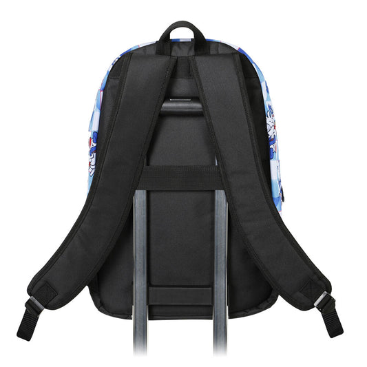 Mochila azul Sonic The Hedgehog Blue Lay con estampado y bolsillo frontal - 3