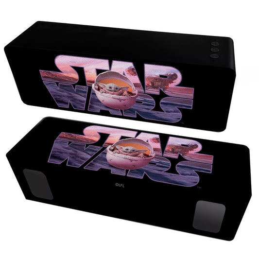 Altavoz inalámbrico negro de Star Wars The Child