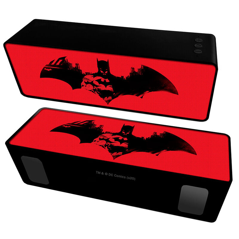 Altavoz inalámbrico Batman DC Comics negro y rojo