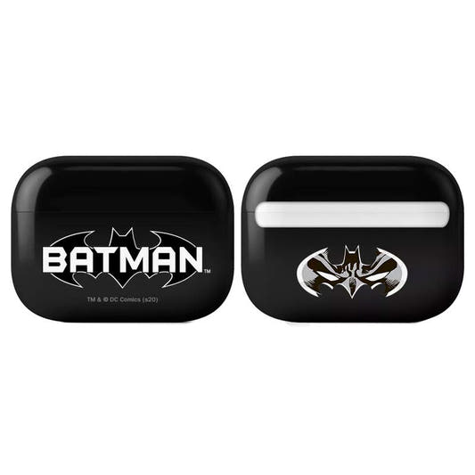 Funda negra para AirPods Pro con diseño de Batman