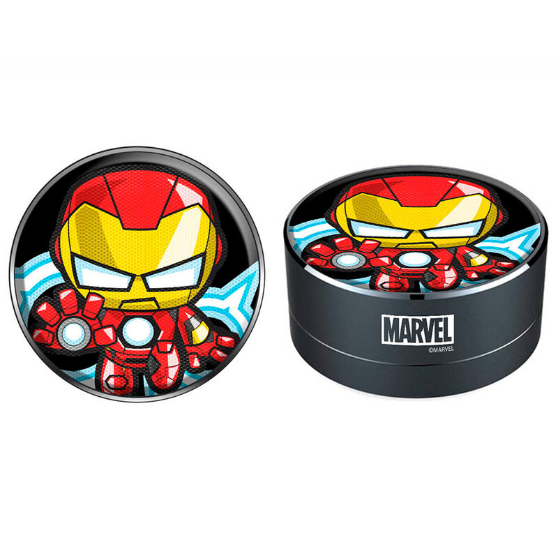 Altavoz portátil inalámbrico Iron Man Marvel negro - 2