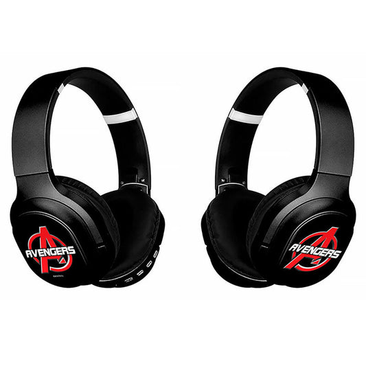 Auriculares inalámbricos negros Avengers Marvel con Bluetooth 5.0