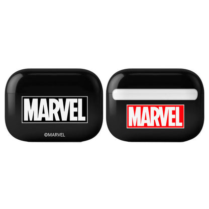 Funda negra Marvel para AirPods Pro