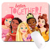 Alfombrilla de ratón Princesas Disney Better Together con Ariel, Moana, Tiana, Rapunzel y Bella