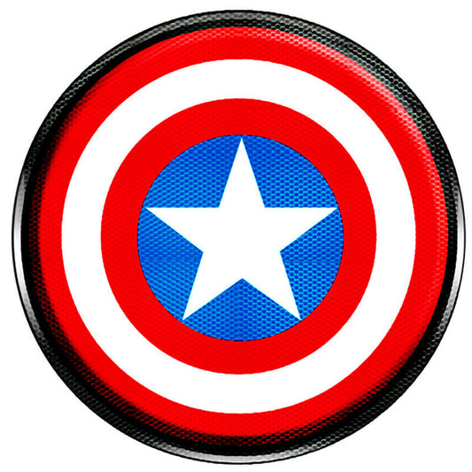 Altavoz portátil inalámbrico de Captain America Marvel con diseño de escudo - 3