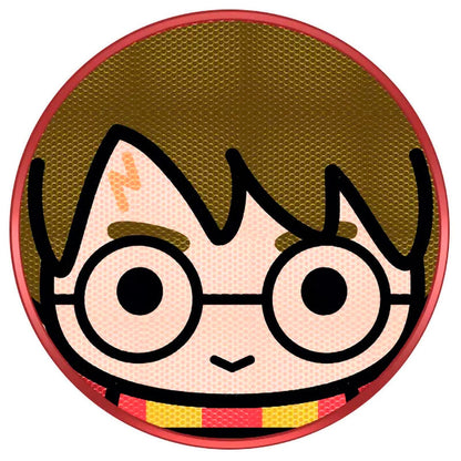 Altavoz portátil rojo de Harry Potter con diseño del rostro del personaje - 3