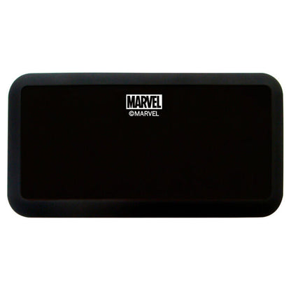 Altavoz portátil negro de Spider-Man Marvel con diseño gráfico frontal - 2