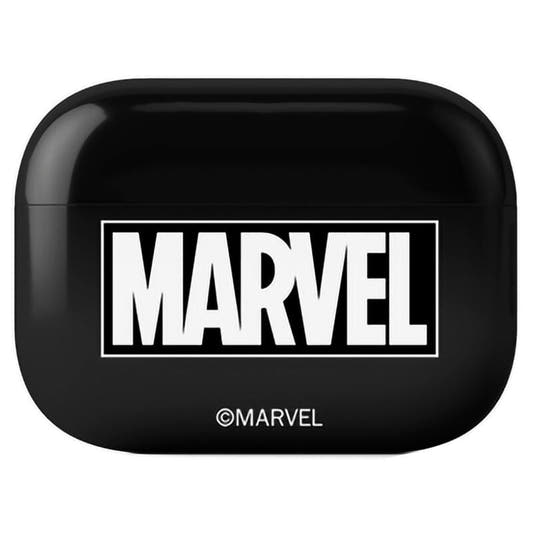 Funda negra Marvel para AirPods Pro - 2