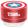 Altavoz inalámbrico rojo de Capitán América Marvel con escudo