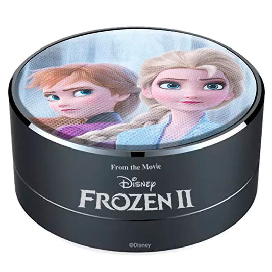 Altavoz portátil inalámbrico Disney Frozen II con Anna y Elsa