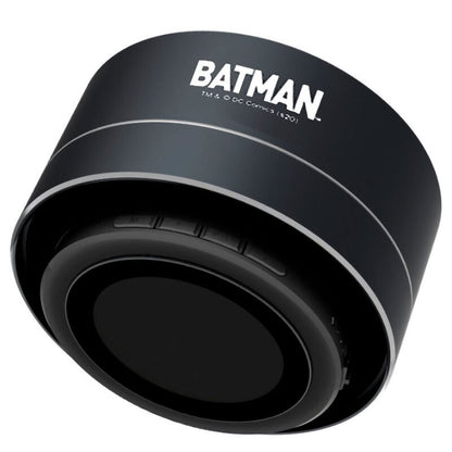 Altavoz portátil inalámbrico Batman DC Comics negro con logotipo amarillo - 3
