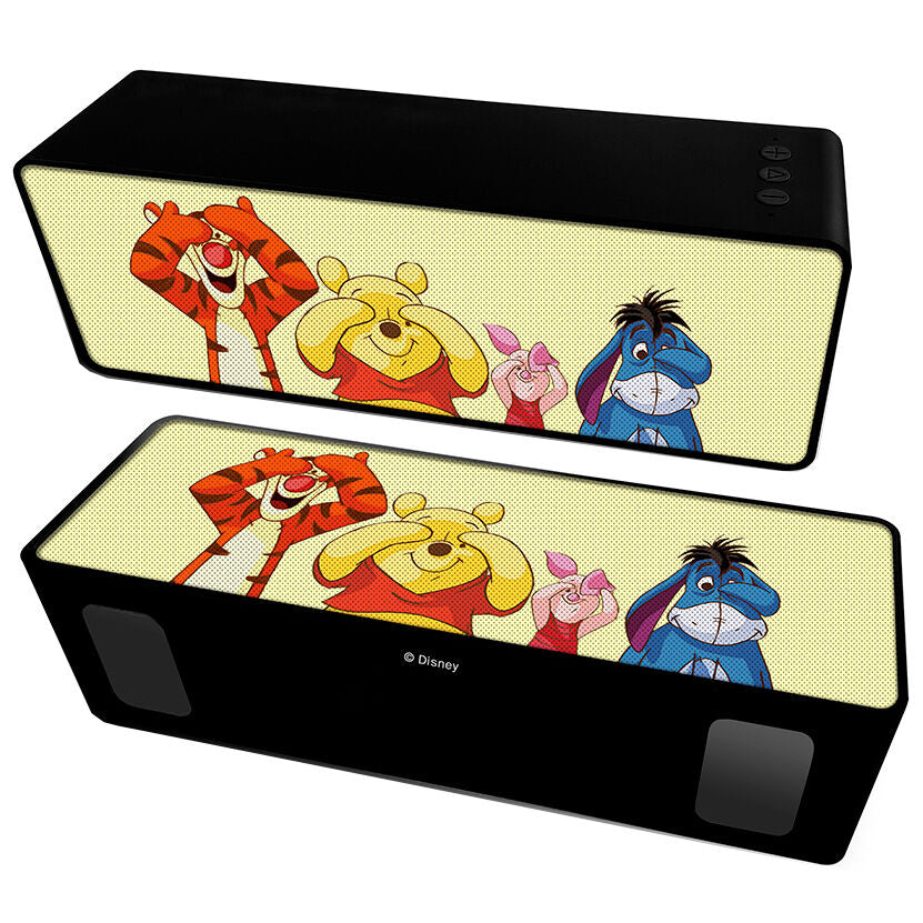 Altavoz inalámbrico Disney de Winnie the Pooh con Tigger, Piglet y Eeyore