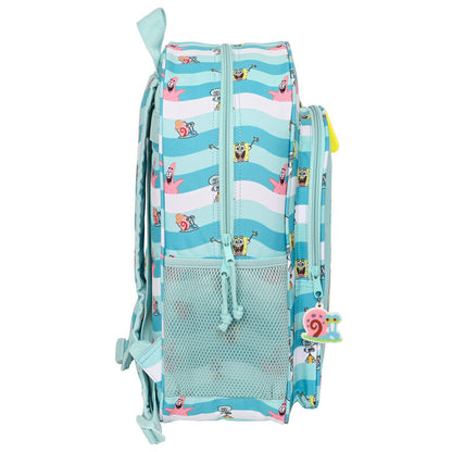 Mochila escolar Stay Positive de Bob Esponja con Bob Esponja y Patricio - 3