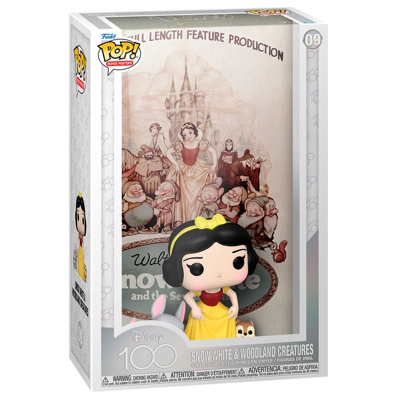 Figura FUNKO POP Movie Poster de Blancanieves con criaturas del bosque