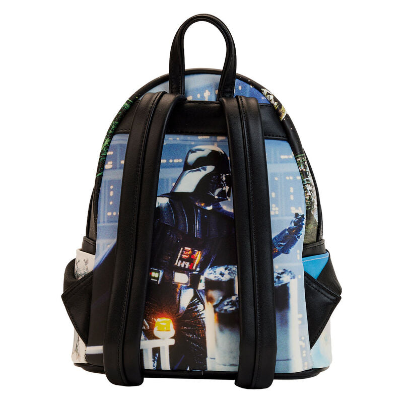 Minimochila Loungefly Star Wars The Empire Strikes Back con Luke, Yoda y Darth Vader - 4