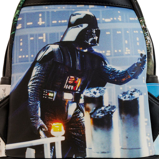 Minimochila Loungefly Star Wars The Empire Strikes Back con Luke, Yoda y Darth Vader - 5