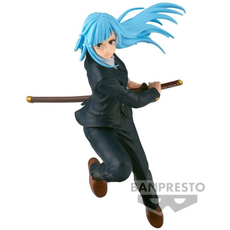 Figura de Kasumi Miwa de Jujutsu Kaisen con espada
