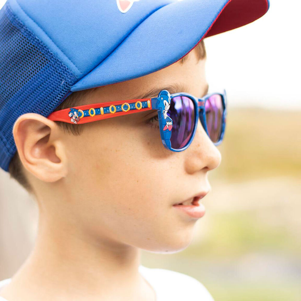 Gafas de sol azules de Sonic The Hedgehog con detalles del personaje - 4