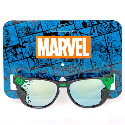 Gafas de sol Hulk Marvel con estuche azul de Los Vengadores