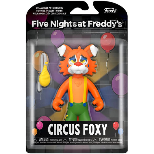 Figura Funko Circus Foxy de Five Nights at Freddy’s con atuendo circense