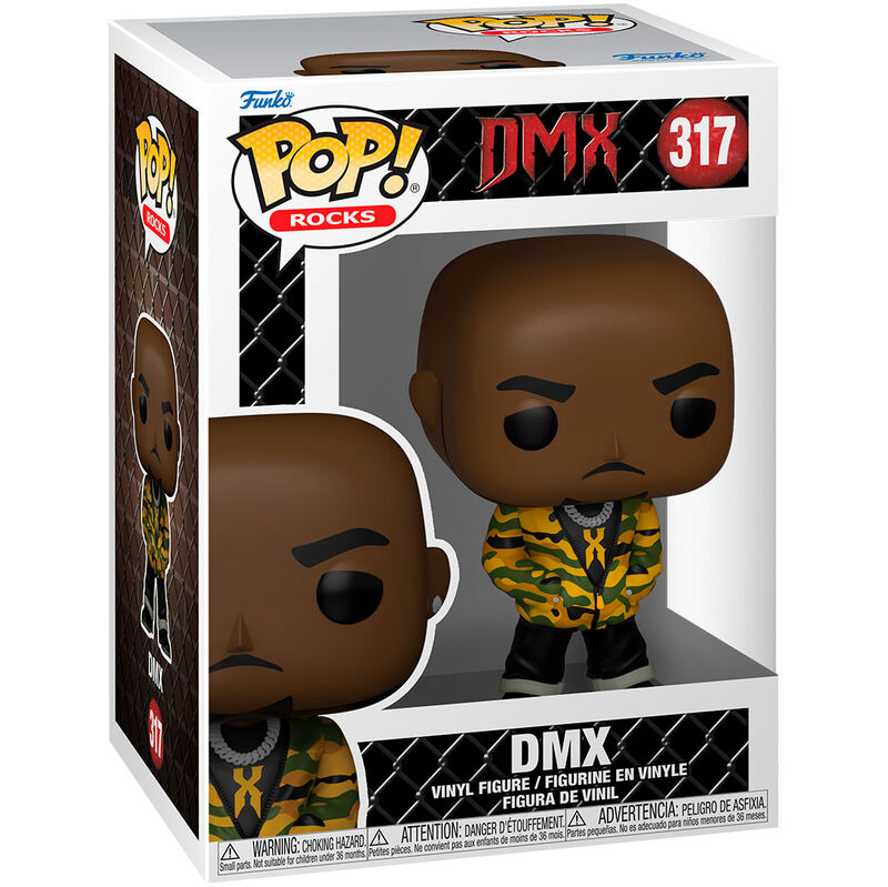 Figura Funko POP! Rocks de DMX #317 en caja con ventana