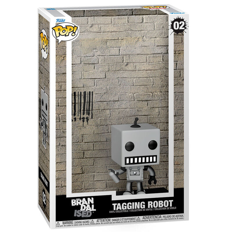 Figura Funko POP! Brandalised Tagging Robot con graffiti - 2