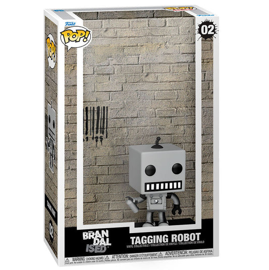 Figura Funko POP! Brandalised Tagging Robot con graffiti - 2