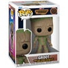Figura Funko POP! de Groot de Guardianes de la Galaxia en caja con ventana