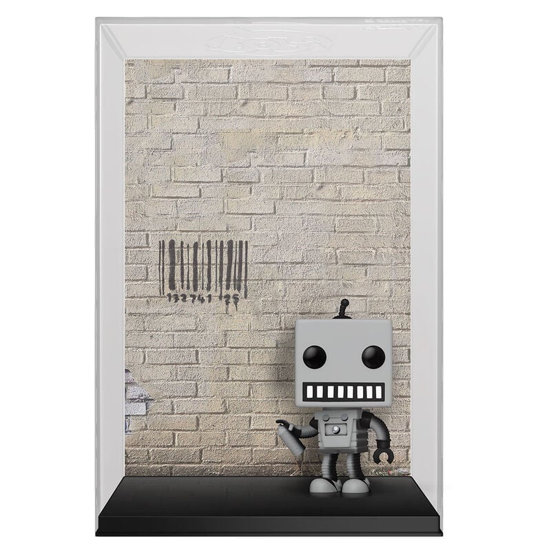 Figura Funko POP! Brandalised Tagging Robot con graffiti
