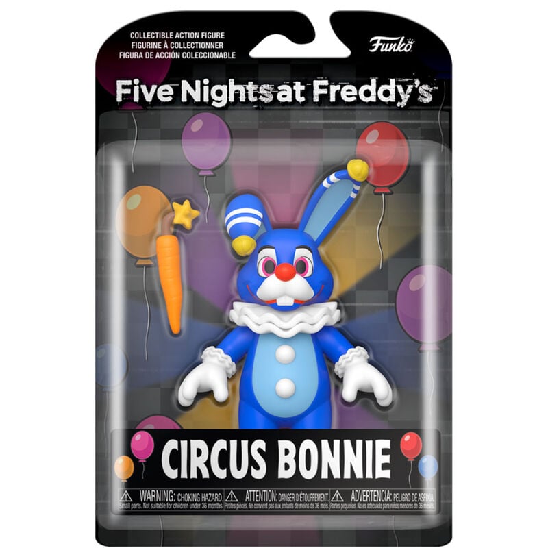 Figura FUNKO Circus Bonnie de Five Nights at Freddy’s en blíster