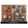 Funko POP! Moments Deluxe de Hagrid con Harry, Ron y Hermione en la cabaña de Hagrid