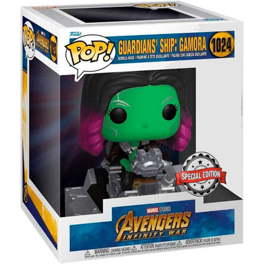 Figura Funko POP! exclusiva de Gamora en una nave de los Guardianes - 2