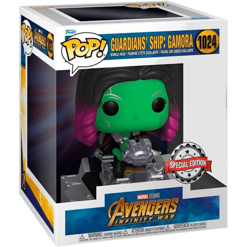 Figura Funko POP! exclusiva de Gamora en una nave de los Guardianes - 2