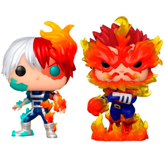 Blister Funko POP! de Shoto Todoroki y Endeavor de My Hero Academia - 2
